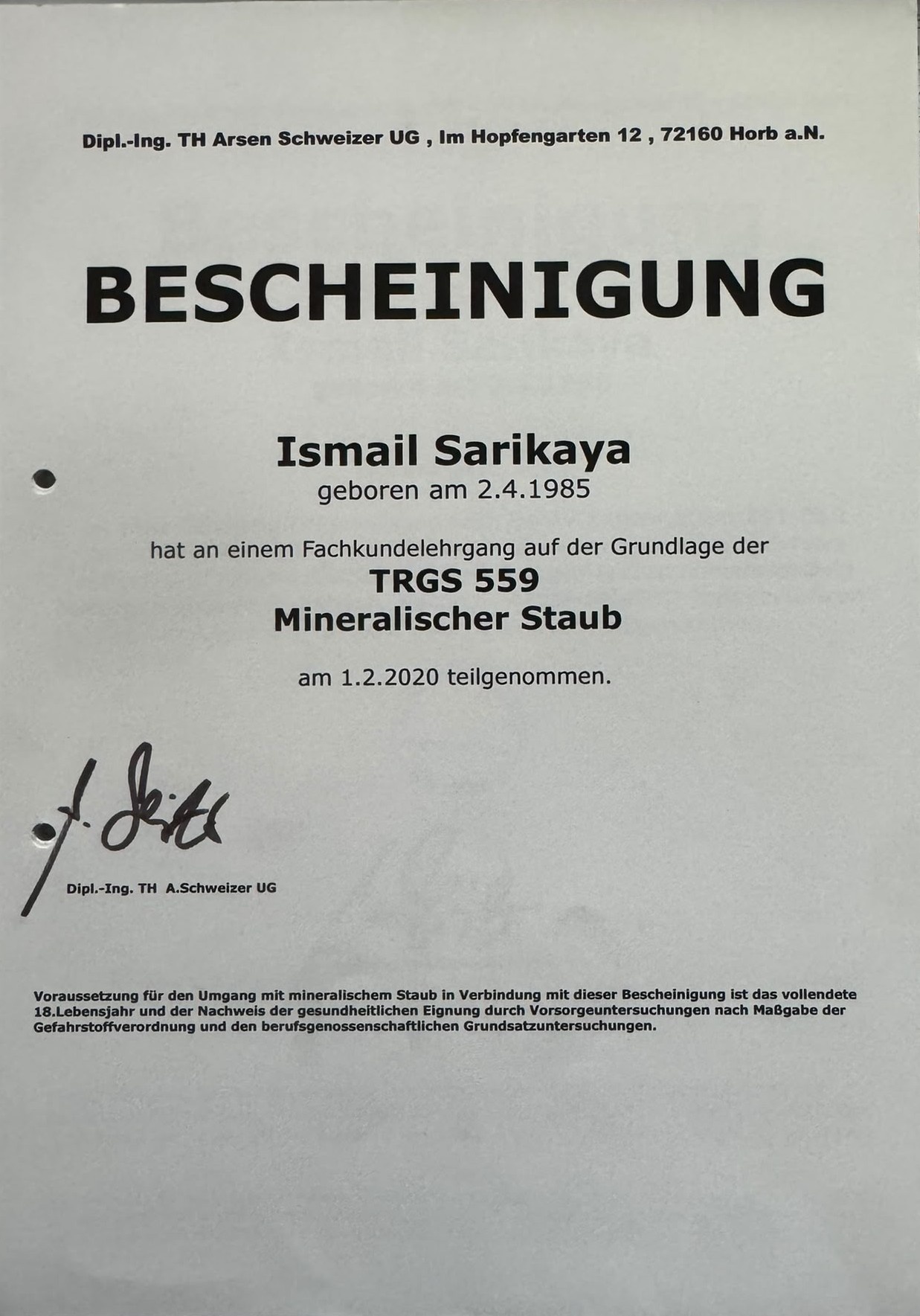 Schimmelpilzsanierung BioStoffV